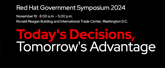 Red Hat Government Symposium